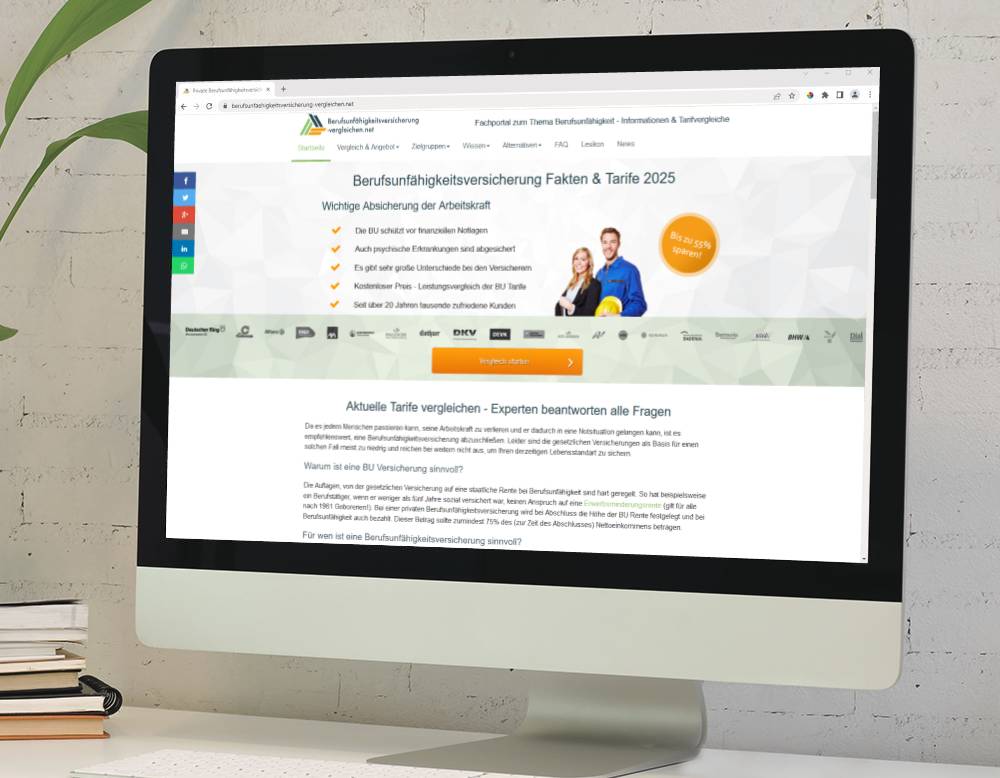 Berufsunfähigkeitsversicherung-vergleichen.net